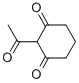 结构式 CAS# 4056-73-9, 2-乙酰基-1,3-环己烷二酮