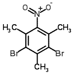 CAS#: 40572-27-8， 1,3-Dibromo-2,4,6-Trimethyl-5-Nitrobenzene