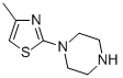 CAS#: 40615-11-0， 1-(4-Methyl-2-Thiazolyl)-Piperazine