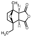 CAS#: 406224-34-8， (1S,2R,6S,7R)-1-Ethyl-7-Methyl-4,10-Dioxatricyclo[5.2.1.0<Sup>2,6</Sup>]Decane-3,5-Dione