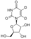 CAS#: 40632-21-1， Uridine-5,6-D2