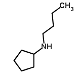 CAS#: 40649-24-9， N-Butylcyclopentanamine