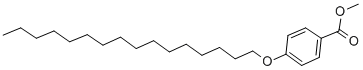 structure of CAS# 40654-35-1, Methyl 4-n-Hexadecyloxybenzoate;4-Hexadecoxybenzoic Acid Methyl Ester;4-Cetyloxybenzoic Acid Methyl Ester;Sbb008314