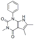 CAS#: 40678-91-9， 3,5,6-Trimethyl-1-Phenyl-1H-Pyrrolo[2,3-d]Pyrimidine-2,4(3H,7H)-Dione