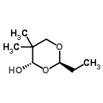 CAS#: 406956-06-7， (2R,4S)-2-Ethyl-5,5-Dimethyl-1,3-Dioxan-4-Ol