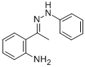structure of CAS# 40754-13-0, 2'-Aminoacetophenone Phenylhydrazone;2'-AMINOACETOPHENONE PHENYLHYDRAZONE, 97 %;2'-AMINOACETOPHENONE PHENYLHYDRAZONE