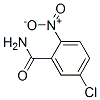 structure of CAS# 40763-96-0, 5-Chloro-2-Nitrobenzamide;2-Carbamoyl-4-Chloronitrobenzene;5-CHLORO-2-NITROBENZAMIDE, 98+%;5-CHLORO-2-NITROBENZAMIDE