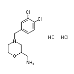 CAS#: 407640-03-3， 1-[4-(3,4-Dichlorobenzyl)-2-Morpholinyl]Methanamine Dihydrochloride