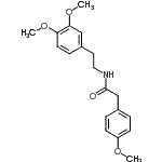 CAS#: 4078-65-3， N-[2-(3,4-Dimethoxyphenyl)Ethyl]-2-(4-Methoxyphenyl)Acetamide