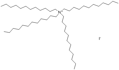 structure of CAS# 40797-39-5, Tetra-n-Dodecylammonium Iodide;Tetradodecylammonium Iodide;Tetralaurylammonium Iodide