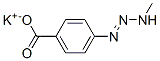 CAS#: 40843-84-3， 4-(3-Methyl-1-Triazeno)Benzoic Acid, Potassium Salt