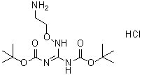 CAS#: 409081-80-7， N-[[(2-Aminoethoxy)Amino][[(1,1-Dimethylethoxy)Carbonyl]Amino]Methylene]-Carbamic Acid 1,1-Dimethylethyl Ester Hydrochloride (1:1)