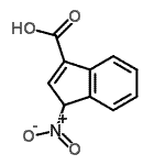 CAS#: 409110-79-8， 1-Nitro-1H-Indene-3-Carboxylic Acid