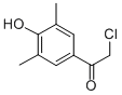 结构式 CAS# 40943-25-7, 2-氯-1-(4-羟基-3,5-二甲基苯基)-1-乙酮
