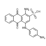 CAS#: 40951-76-6， 1-Amino-4-[(4-Aminophenyl)Amino]-9,10-Dioxo-9,10-Dihydro-2-Anthracenesulfonic Acid