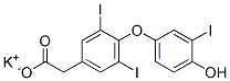 CAS#: 40993-15-5， Potassium 2-[4-(4-Hydroxy-3-Iodophenoxy)-3,5-Diiodophenyl]Acetate