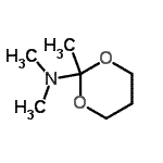 CAS#: 410101-40-5， N,N,2-Trimethyl-1,3-Dioxan-2-Amine