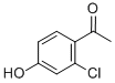 structure of CAS# 41068-36-4, 2'-Chloro-4'-Hydroxyacetophenone