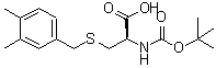 CAS#: 41117-66-2， S-(3,4-Dimethylbenzyl)-N-{[(2-Methyl-2-Propanyl)Oxy]Carbonyl}-L-Cysteine