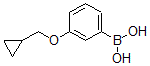 structure of CAS# 411229-76-0, B-[3-(Cyclopropylmethoxy)Phenyl]-Boronic Acid