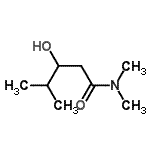 CAS#: 412016-71-8， 3-Hydroxy-N,N,4-Trimethylpentanamide