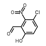CAS#: 412336-53-9， 3-Chloro-6-Hydroxy-2-Nitrobenzaldehyde