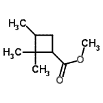 CAS#: 412346-37-3， Methyl 2,2,3-Trimethylcyclobutanecarboxylate