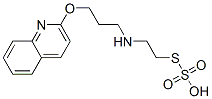 CAS#: 41287-22-3， Thiosulfuric Acid Hydrogen S-[2-[[3-(2-Quinolinyloxy)Propyl]Amino]Ethyl] Ester