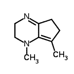 CAS#: 41330-43-2， 1,7-Dimethyl-2,3,5,6-Tetrahydro-1H-Cyclopenta[b]Pyrazine