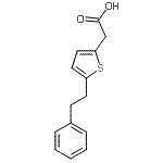 CAS#: 413574-94-4， [5-(2-Phenylethyl)-2-Thienyl]Acetic Acid