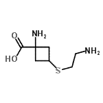 CAS#: 413597-70-3， 1-Amino-3-[(2-Aminoethyl)Sulfanyl]Cyclobutanecarboxylic Acid