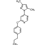 CAS#: 413620-29-8， 4-(3,5-Dimethyl-1H-Pyrazol-1-Yl)-6-(4-Propylphenoxy)Pyrimidine