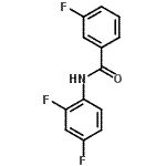 CAS#: 415692-36-3， N-(2,4-Difluorophenyl)-3-Fluorobenzamide