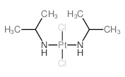 CAS 登录号：41637-05-2， 顺式-二(异丙基氨合)二氯铂(II)