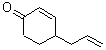 结构式 CAS# 4166-61-4, 4-烯丙基-2-环己烯-1-酮