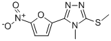 CAS#: 41735-55-1， 4-Methyl-3-(Methylthio)-5-(5-Nitrofuran-2-Yl)-4H-1,2,4-Triazole