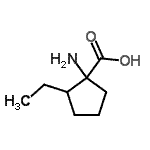 CAS#: 417702-47-7， 1-Amino-2-Ethylcyclopentanecarboxylic Acid