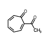 CAS#: 41822-35-9， 2-Acetyl-2,4,6-Cycloheptatrien-1-One