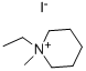 structure of CAS# 4186-71-4, 1-Ethyl-1-Methyl-Piperidinium Iodide;1-Ethyl-1-Methyl-Piperidin-1-Ium Iodide;1-Ethyl-1-Methylpiperidinium Iodide;Piperidinium, 1-Ethyl-1-Methyl-, Iodide