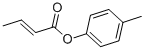 structure of CAS# 41873-74-9, Crotonic Acid p-Cresyl Ester;P-Cresyl Crotonate Crotonic Acid P-Tolyl Ester Crotonic Acid P-Cresyl Ester;2-Butenoic Acid, 4-Methylphenyl Ester, (E)-;(E)-2-Butenoic Acid 4-Methylphenyl Ester