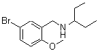 CAS#: 418773-91-8， N-(5-Bromo-2-Methoxybenzyl)-3-Pentanamine
