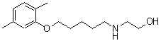 CAS#: 418792-41-3， 2-{[5-(2,5-Dimethylphenoxy)Pentyl]Amino}Ethanol