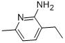 structure of CAS# 41995-31-7, 2-Amino-3-Ethyl-6-Methylpyridine;3-Ethyl-6-Methyl-Pyridin-1-Ium-2-Amine;3-Ethyl-6-Methyl-2-Pyridin-1-Iumamine;(3-Ethyl-6-Methyl-Pyridin-1-Ium-2-Yl)Amine