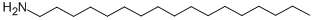 structure of CAS# 4200-95-7, Heptadecylamine;Heptadecylamine;1-Aminoheptadecane;1-Heptadecanamine