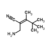 CAS#: 42009-35-8， (2E)-2-(Aminomethyl)-3,4,4-Trimethyl-2-Pentenenitrile