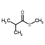 CAS#: 42075-42-3， S-Methyl 2-Methylpropanethioate