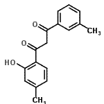 CAS#: 420823-80-9， 1-(2-Hydroxy-4-Methylphenyl)-3-(3-Methylphenyl)-1,3-Propanedione