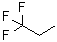 structure of CAS# 421-07-8, 1,1,1-Trifluoropropane;Propane, 1,1,1-Trifluoro-;Ch3ch2cf3