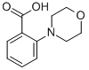 结构式 CAS# 42106-48-9, 2-吗啉基苯甲酸