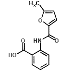 CAS#: 423729-45-7， 2-[(5-Methyl-2-Furoyl)Amino]Benzoic Acid